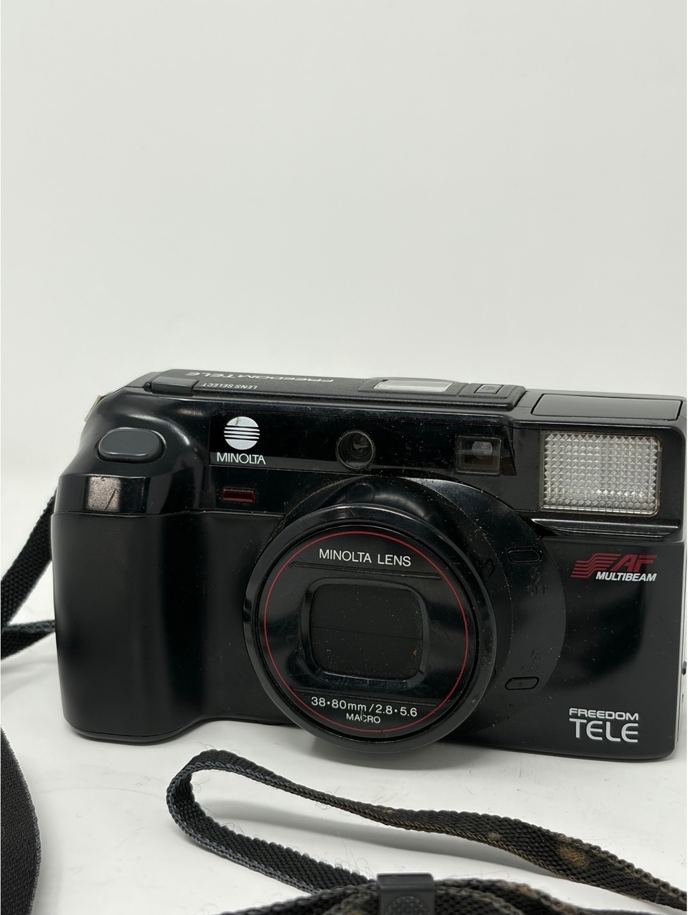 Minolta Freedom Tele AF Multibeam 35mm Film Camera with 38-